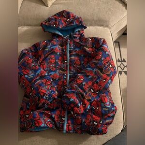 Boys spiderman jacket